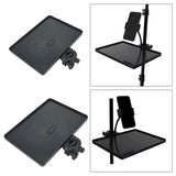 Maxbell Microphone Stand Tray Sound Card Tray for Recording Live Performance medium