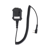 Maxbell Handheld Speaker Mic Stretchable Cable Headphone Jack Speaker Mic for Kpg69D