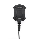 Maxbell Handheld Speaker Mic Stretchable Cable Headphone Jack Speaker Mic for Kpg69D