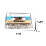 Maxbell 2Pcs Blank Cassette Tapes Audio Tape for Mother's Day Birthday Party Holiday 90 Minutes