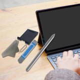 Maxbell Touch Pen Portable Fine Tip Stylus Pen for Tab S7 S7 Lite Tablet Accessories Silver