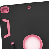 Maxbell Tablet Cover 10.2 Inches Stand Back Cover Protection Easy to Use Bags Black rose Red