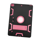 Maxbell Tablet Cover 10.2 Inches Stand Back Cover Protection Easy to Use Bags Black rose Red