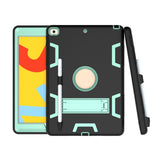 Maxbell Tablet Cover 10.2 Inches Stand Back Cover Protection Easy to Use Bags Black Mint