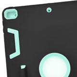 Maxbell Tablet Cover 10.2 Inches Stand Back Cover Protection Easy to Use Bags Black Mint
