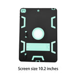 Maxbell Tablet Cover 10.2 Inches Stand Back Cover Protection Easy to Use Bags Black Mint
