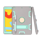 Maxbell Tablet Cover 10.2 Inches Stand Back Cover Protection Easy to Use Bags Gray Mint