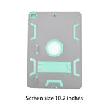 Maxbell Tablet Cover 10.2 Inches Stand Back Cover Protection Easy to Use Bags Gray Mint
