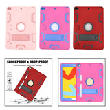 Maxbell Tablet Cover Silicone with Pencil Holder Accessories Protective Tablet Cases rose gold