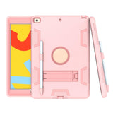Maxbell Tablet Cover Silicone with Pencil Holder Accessories Protective Tablet Cases rose gold