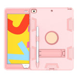 Maxbell Tablet Cover Silicone with Pencil Holder Accessories Protective Tablet Cases rose gold