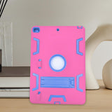 Maxbell Tablet Cover Silicone with Pencil Holder Accessories Protective Tablet Cases rose red blue