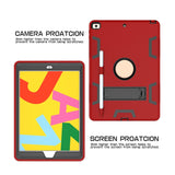 Maxbell Tablet Cover Silicone with Pencil Holder Accessories Protective Tablet Cases Red