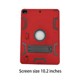 Maxbell Tablet Cover Silicone with Pencil Holder Accessories Protective Tablet Cases Red