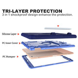 Maxbell Tablet Cover 10.2 Inches Lightweight Portable Premium Electronic Accessories navy blue