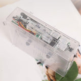 Maxbell Cassette Music Player Transparent Case FM Compact Walkman for Music