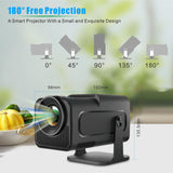 Maxbell Mini Projector Smart Projector Portable Projector for Bedroom Outdoor Indoor