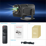 Maxbell Portable Projector 4K Movie Projector for Office Theater Bedroom Home Cinema