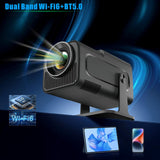 Maxbell Portable Projector 4K Movie Projector for Office Theater Bedroom Home Cinema