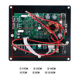 Maxbell Audio Amplifier Easy Installation Compatible 120W DIY Mono Channel Car Audio