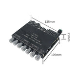 Maxbell Power Amplifier Board HiFi Audio Power Amplifier Module for Home Theater DIY