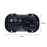 Maxbell Mini Amplifier Board EU Adapter Universal Stereo Amplifier for Car DIY Store