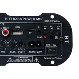 Maxbell Amplifier Board US Adapter Audio Power Amplifier Module for Speakers DIY Car