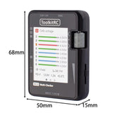 Maxbell MC8 Multi Functional Battery Checker Mini for Professional Practical Durable