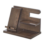 Maxbell Wooden Cell Phone Stand Christmas Gift Universal Mobile Phone Holder for Dad