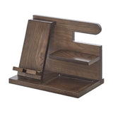 Maxbell Wooden Cell Phone Stand Christmas Gift Universal Mobile Phone Holder for Dad