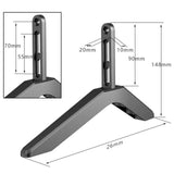 Maxbell TV Stand Fitments Replaces Desktop Bracket Hole Distance 0.787-2.16" TV Legs