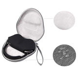 Maxbell EVA Headphone Travel Case Hard Shell Grey Color Protective Compact Organizer