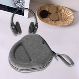 Maxbell EVA Headphone Travel Case Hard Shell Grey Color Protective Compact Organizer