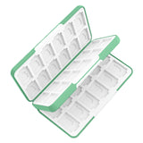 Maxbell Game Case Storage with 48 Slots Compact Game Holder Case Green