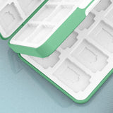 Maxbell Game Case Storage with 48 Slots Compact Game Holder Case Green