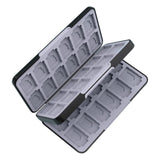 Maxbell Game Case Storage with 48 Slots Compact Game Holder Case Black