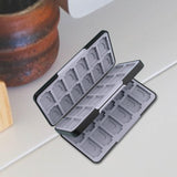 Maxbell Game Case Storage with 48 Slots Compact Game Holder Case Black