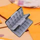 Maxbell Game Case Storage with 48 Slots Compact Game Holder Case Black