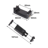 Maxbell Tripod Phone Mount Holder Head Smartphone Clamp Tripod Adapter for Vlog