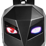 Maxbell LED Backpack DIY Programming Black Safe Travelling Laptop Backpack for Women