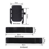 Maxbell Wristband Phone Holder Armband Comfortable for Running Outdoor Sports Hiking