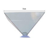 Maxbell Phone Hologram Holographic Display Stands Projector 7cm Phone Holographic 3D