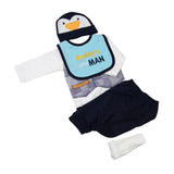 Max Shirt Pants Bib Socks Hat Suit Clothes for 22''-23'' Nebworn Baby Doll