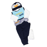 Max Shirt Pants Bib Socks Hat Suit Clothes for 22''-23'' Nebworn Baby Doll