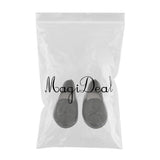 Max PU Leather Shoes Bowknot Flats Sneakers for 18" Dolls Black