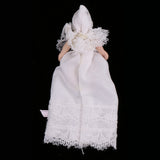 Maxbell 1/12 Porcelain Baby Doll in Lace Dress Dolls House Miniature People Figures