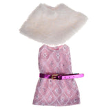 Maxbell Stylish Sleeveless Dress Shawl Suit Clothes for 18inch Doll