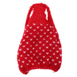 Maxbell Red Woollen Sundress 28-30cm Dolls Dress Up Clothing for 1/6 Kurhn Doll