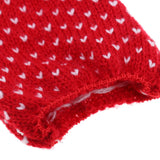 Maxbell Red Woollen Sundress 28-30cm Dolls Dress Up Clothing for 1/6 Kurhn Doll