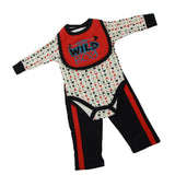 Max Fashion Rompers Pants Bib Suit for 22''-23'' Reborn Baby Boy Doll Clothes